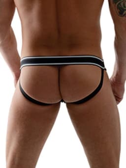 Mister b urban manhattan jockstrap black black xl — thumbnail 2