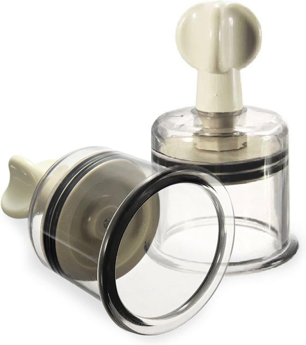 Kiotos - Twist Vacuum Cups - Tepelzuigers - 2 stuks XXL - 60 mm — afbeelding 1
