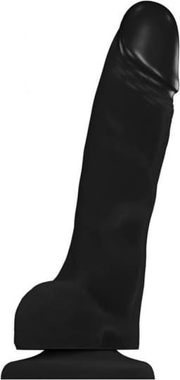 Strap-On-Me - Soft Realistic - Dildo met Zuignap - Zwart - Maat S — thumbnail 1