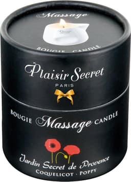 Plaisir Secret - Massagekaars Klaproos 80 ml — thumbnail 4
