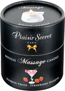 Plaisir Secret - Massagekaars Daiquiri Aardbei 80 ml — thumbnail 3