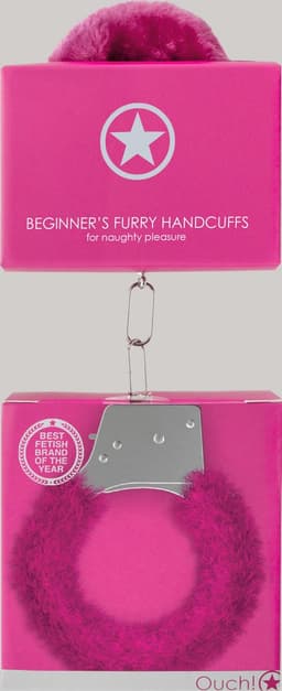 Ouch! – Pluche Handboeien voor Beginners voor Spannende Situaties - Roze — thumbnail 3