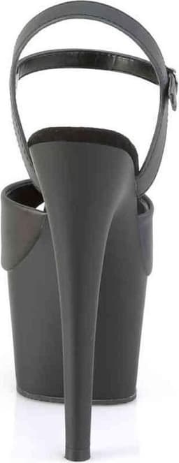 Pleaser - ADORE-709REFL Sandaal met enkelband, Paaldans schoenen - Paaldans schoenen - 35 Shoes - Groen/Zwart — thumbnail 4