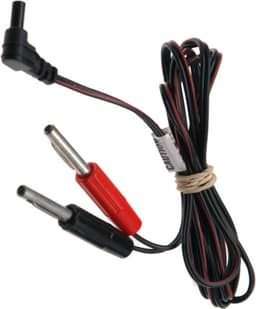 E-Stim Systems - TENS naar 4 mm kabel - 1,5 meter - Zwart — thumbnail 1