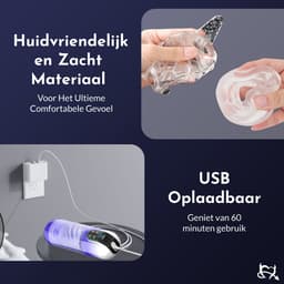 Toys Hub® Automatische Masturbator MAX met Strap - E-book – LED scherm – Water Massage - Pocket Pussy - Blowjob Simulator - Elektrisch - Sex Toys voor Mannen Zelf Aftrekken — thumbnail 9