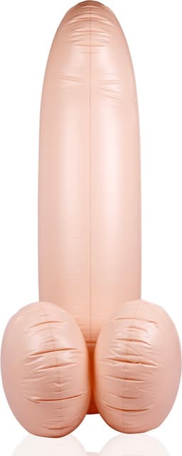 Opblaasbare penis - 55''/ 140 cm - Beige — thumbnail 7