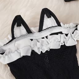 LekkerStout Lolita Kostuum - 6-Delig Incl. Accessoires - Cosplay - Sexy Lingerie | L | ( LS028 ) — thumbnail 7