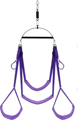 ALLGoods. Sex Schommel - Sex Swing Extra Stevig – Seksschommel – Seksspeeltjes voor Koppel – Seks Schommel BDSM – Erotiek Toys - Sex Sling – Love Swing – Discreet Verpakt – Paars — thumbnail 1