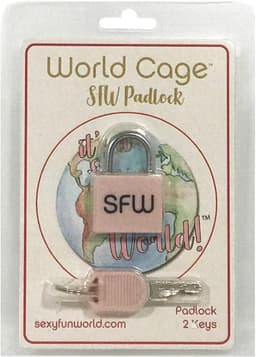 World Cage - Kuisheidskooi Siliconen Anti-terugtrek-schildje — thumbnail 4