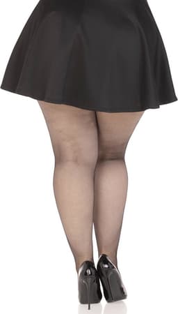 Leg Avenue - Spandex Visnet panty - Zwart — thumbnail 3
