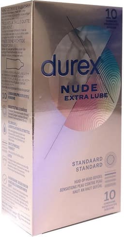 Durex - Condooms Nude Extra Lube - Ultradun - Met extra glijmiddel - 10 stuks — thumbnail 17