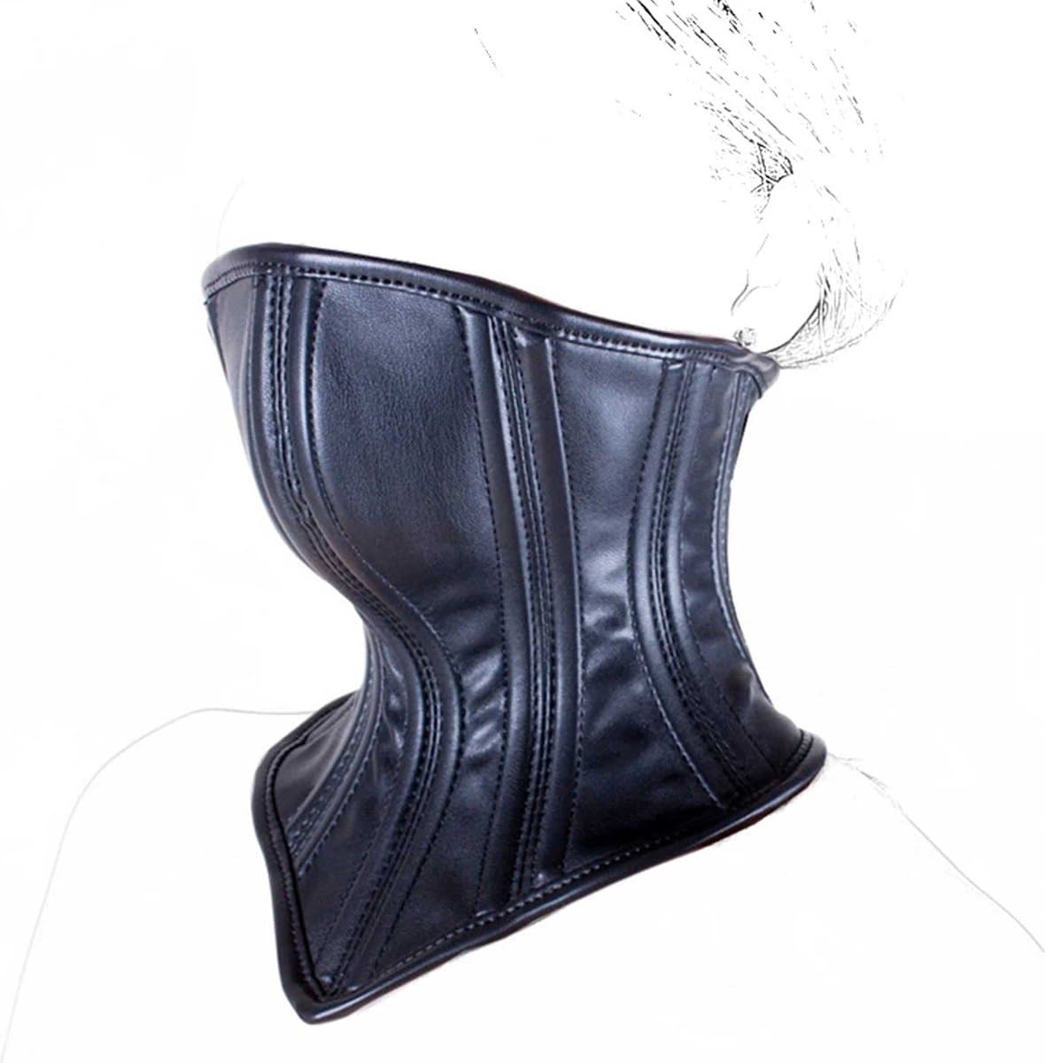 Verstelbare Choker Leer - BDSM - Nek Bondage - Leer - Leather - Leder - BDSM - Verstelbaar — afbeelding 1