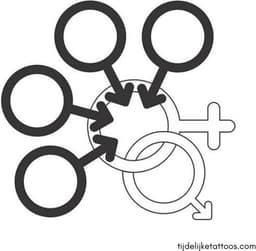 Cuckold - Swingers - Hotwife - Vixens - Bulls - sexy tijdelijke tattoo - neptattoo volwassenen - erotiek vrouwen - kinky tattoo - adult temporary tattoo — thumbnail 1