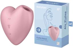Satisfyer 'Cutie Heart', 8 cm, drukgolven en vibratie, speels design — thumbnail 22
