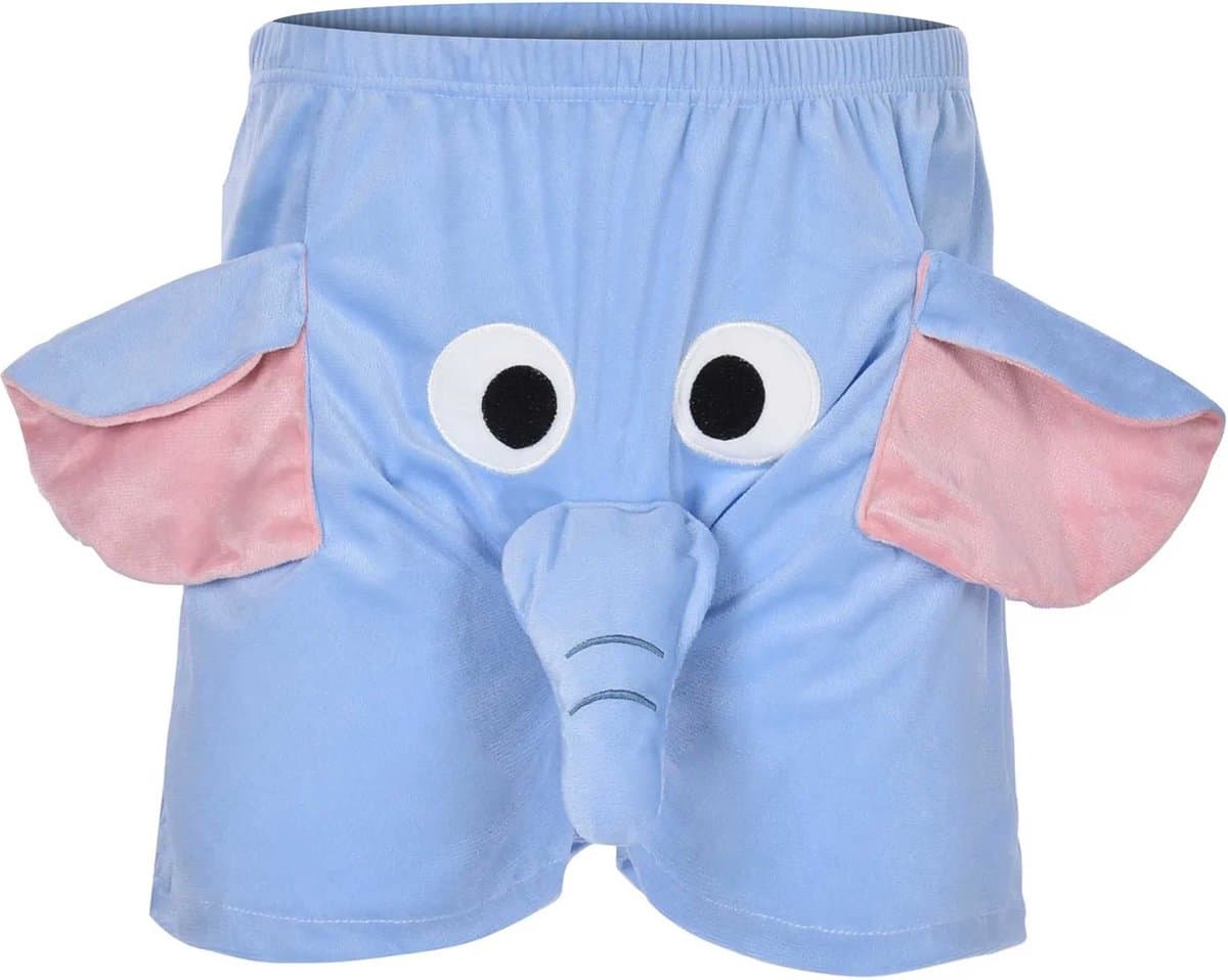 Olifant Boxershort - Grappig Ondergoed - Heren Lingerie - Penis onderbroek — afbeelding 1