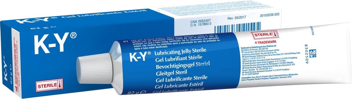 K-Y Bevochtigingsgel Steriel Glijmiddel - 82ml x2 — afbeelding 1