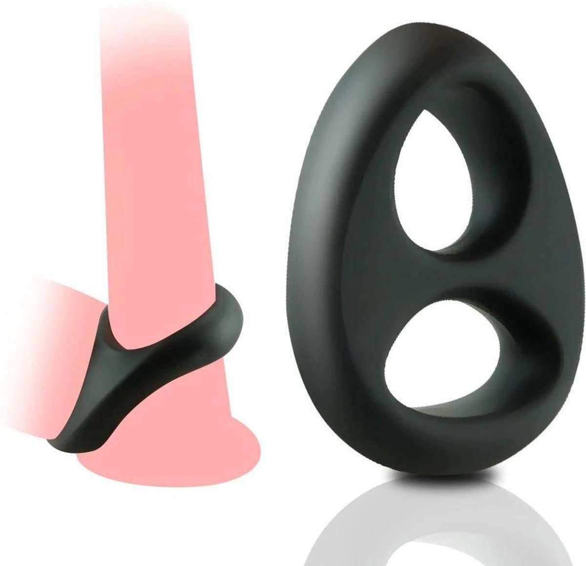 Quick Relief Intens™ Cockring - Cockring - Siliconen - Penis ring - Cockring voor Mannen - Sex Toy voor Mannen - Penisring — afbeelding 1