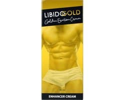 Libido Gold - Golden Erection Cream - Erectiecrème - 50 milliliter