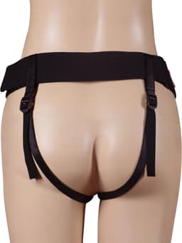Lovetoy Holle Strap On dildo 21 cm - beige — thumbnail 2