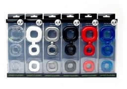 Boner Kit Cockring en Ballstretcher - zwart — thumbnail 5