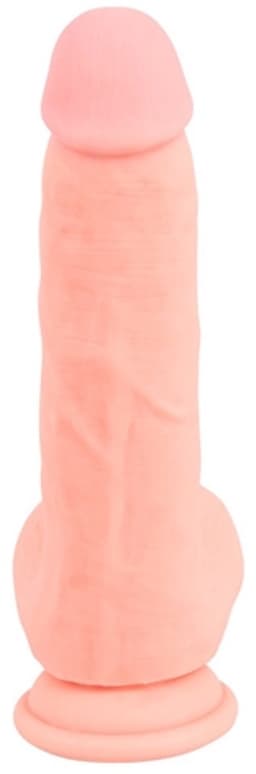 You2Toys - Anatomisch Perfecte Penis Imitatie Dildo met Zuignap in Rechte Vorm voor Ultiem Simulatie Seks – 20 cm – beigeig — thumbnail 4