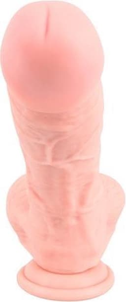 You2Toys - Anatomisch Perfecte Penis Imitatie Dildo met Zuignap voor Oraal of Anaal Gebruik met Balzak – 24 cm – beigeig — thumbnail 5