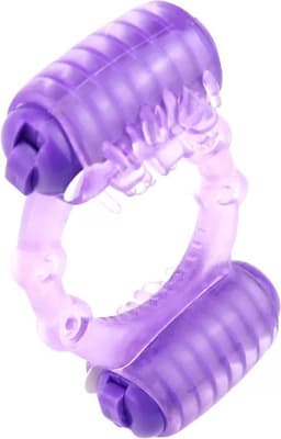 Vibrerende cock ring- Penisring- sex toys -paars — thumbnail 3