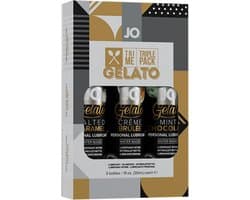 System JO - Gelato Glijmiddel Set - 3 x 30 ml