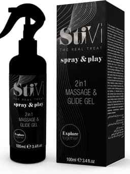 StiVi - Spray&Play 2in1 Massage & Glijmiddel - 100 ml — thumbnail 6