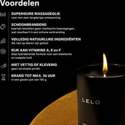 LELO – Massagekaars – Vanilla & Creme de Cacao — thumbnail 3