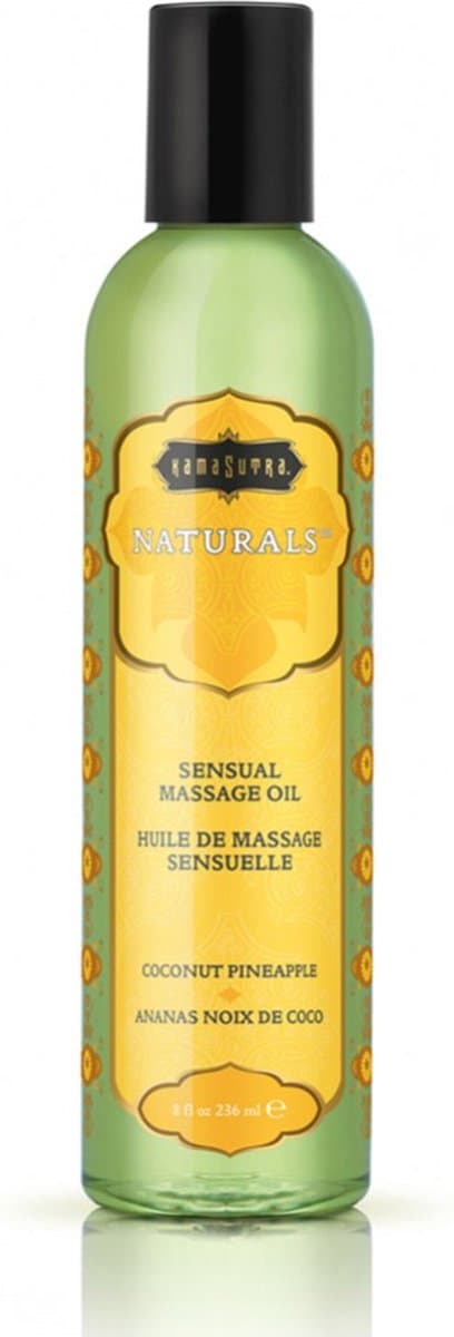 Kamasutra - Naturals Massageolie – Coconut Pineapple — afbeelding 1