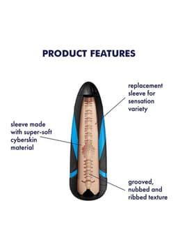 Satisfyer Men Sleeve, vervangende sleeve voor masturbator, zacht silicone — thumbnail 2