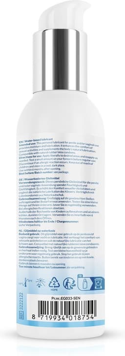 EasyGlide - Sensitive Glijmiddel op Waterbasis - 150 ml — thumbnail 9