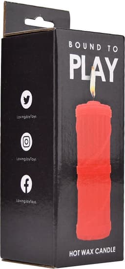 Power Escorts Bound to Play - Hot Wax Fat Candle Red Candle Low Temperature — thumbnail 4