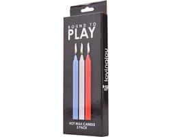 Power Escorts Bound to Play - Hot Wax Candles 3 Pack - Kaarsen Voor Stoute Meisjes
