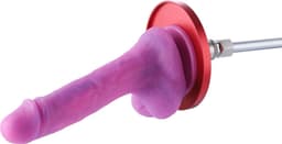 Zuignap Adapter Large Hismith Premium KilcLok® Rood — thumbnail 6