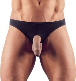 Open Mannen String Penis en Balzak — thumbnail 1