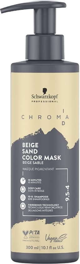 Schwarzkopf Chroma ID Kleurmasker 300ml - Beige Sand — thumbnail 6