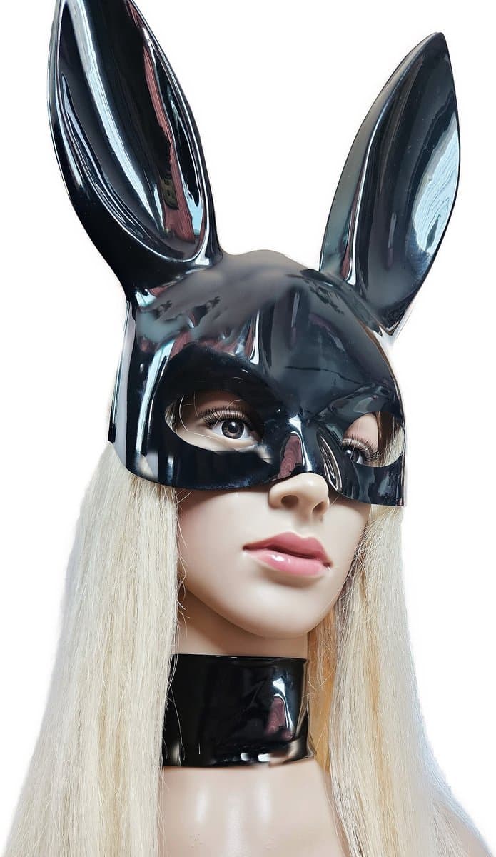 BamBella ® Masker Erotische Sex Bunny Roze Konijn sexy Rollenspel kleding accessoire — afbeelding 1
