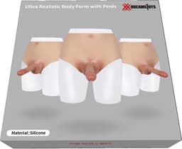 XX-DreamToys - Bodysuit - Female to Male - Drag - Ultra Realistisch Onderlichaam met Penis - Beige - Maat M — thumbnail 2