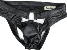 BamBella ® Slip Onderbroek - Maat M - MAT glans - Zwart BDSM kleding erotische heren kleding — thumbnail 3