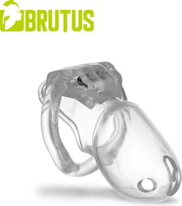 BRUTUS Stealth Cage - Chastity Cage Kuisheidskooi - Clear — thumbnail 4