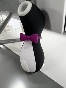 Penguin vibrator , clitoris stimulator, seks, haar. — thumbnail 2