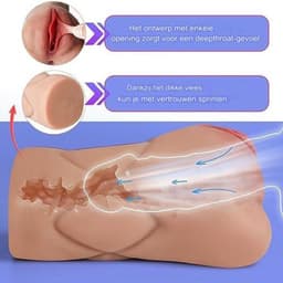 Erotiek Mannen Toys Mastrubator - Vagina Voor Mannen - Pocket Pussy — thumbnail 3