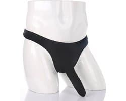 Heren string met gesloten sleeve - BDSM - Kuisheid - Erotische slip mannen