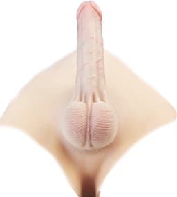 BNDGx® - Realistische Nep kunst penis broek pak - grote dildo sex onderbroek -siliconen pak bodysuit — thumbnail 9