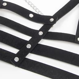 Subblime - Corset Harnas With Chaindetail One Size — thumbnail 2