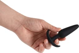 Banoch | Buttplug set siliconen beginner ergo - zwart - 3 delig — thumbnail 5
