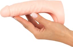 Realistixxx Double Fucker Opzet Dildo Vibrator - Rekbare Dubbele Penetratie Strapon Dildo - Strapon voor Mannen met Vibratie 18 cm — thumbnail 11