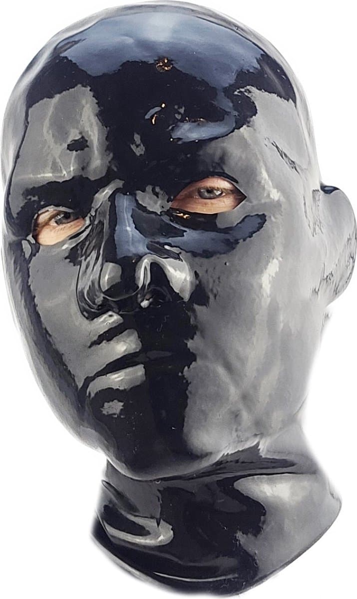BNDGx® -100% Latex Masker Volledig - Anoniem Man Erotiek - Extreme BDSM Rollenspel kleding — afbeelding 1